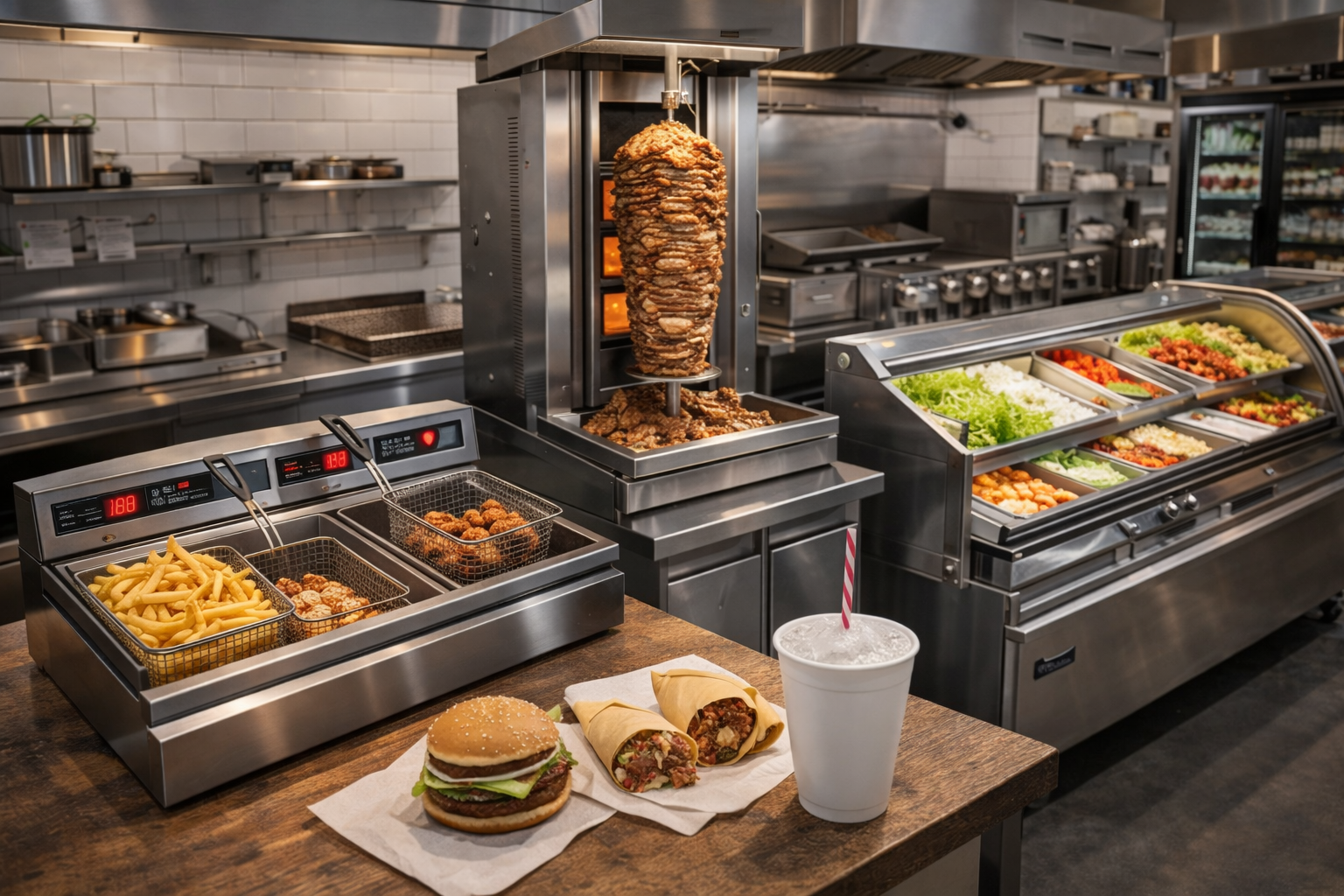 Cum alegi echipamente HoReCa pentru un fast-food