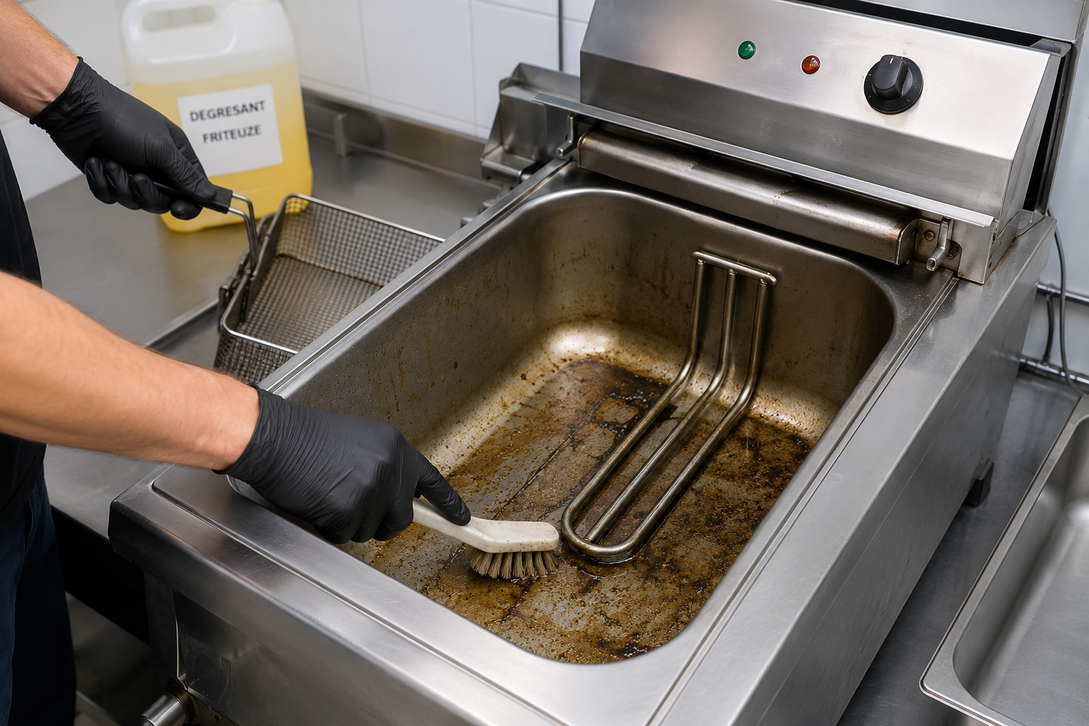 Cum cureti corect o friteuza profesionala - Ghid complet pentru restaurante si fast-food