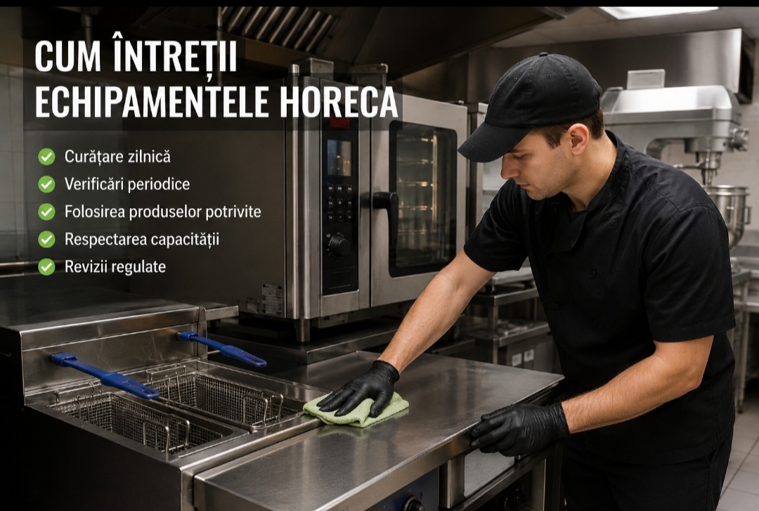 Cum intretii echipamentele HoReCa pentru o durata de viata mai lunga