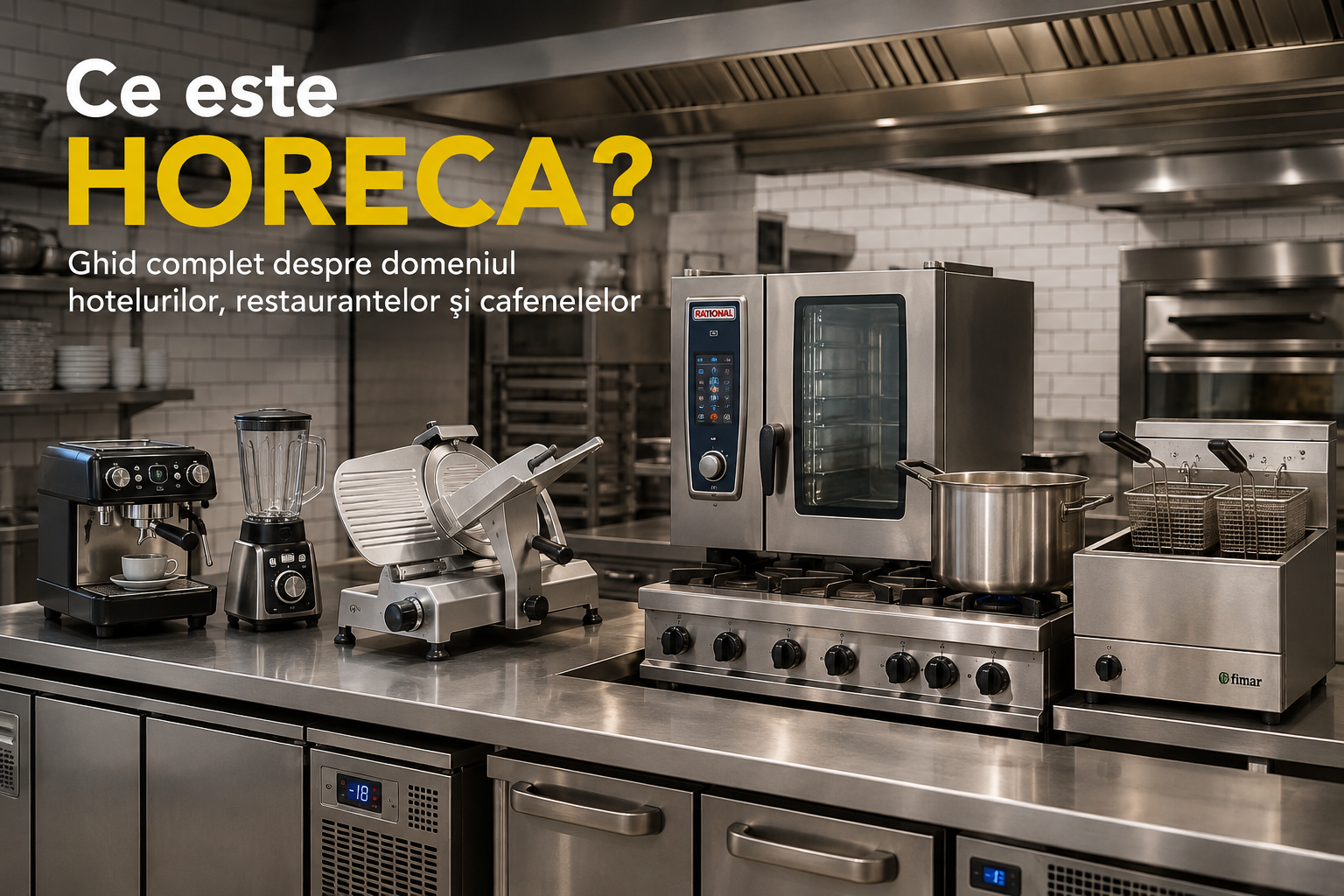 Ce este HoReCa? Ce inseamna HoReCa si ce afaceri include