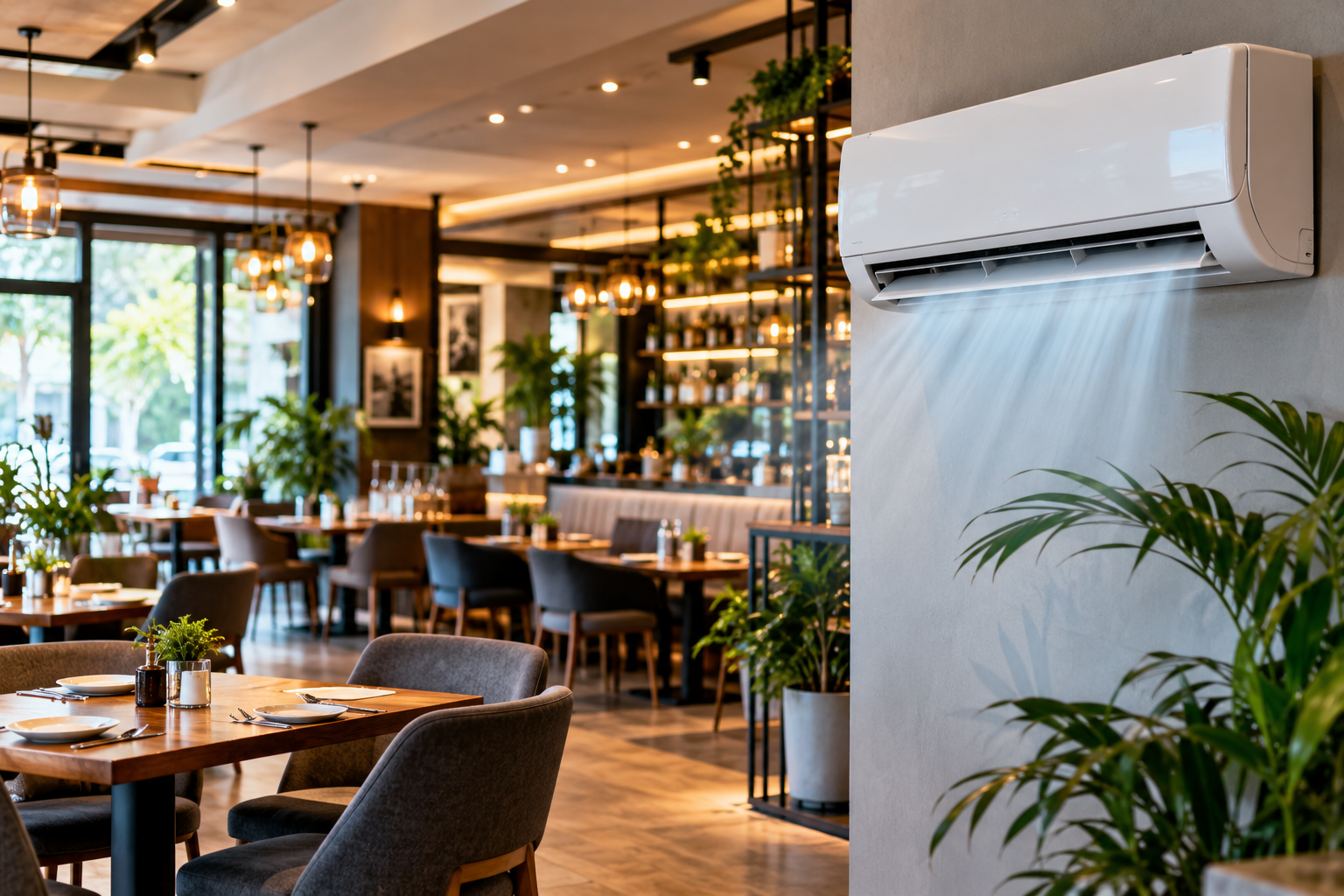 Aer conditionat pentru restaurante, hoteluri si spatii HoReCa – Ghid complet 2026