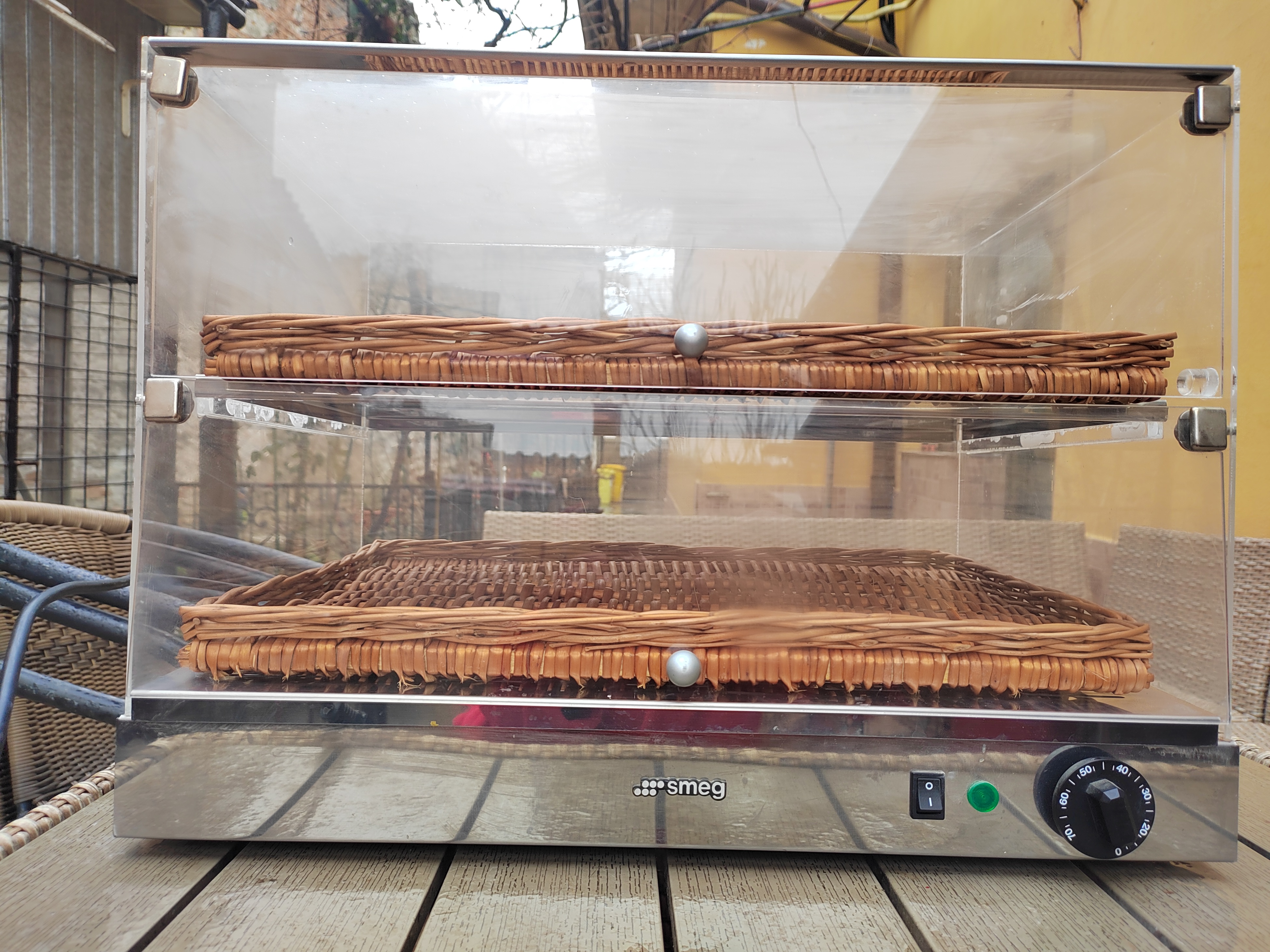 Vitrină expunere profesională Smeg