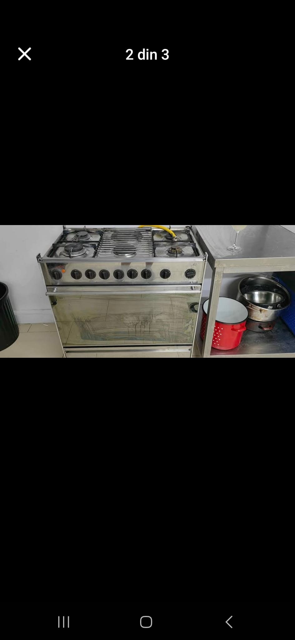 Aragaz semiprofesional pe gaz (cuptor pe gaz)