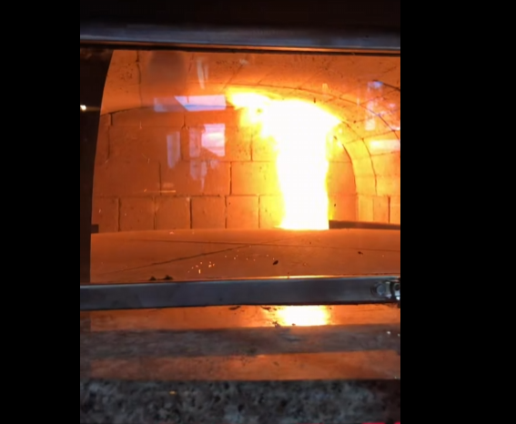 Arzător pe peleti optoare pizza