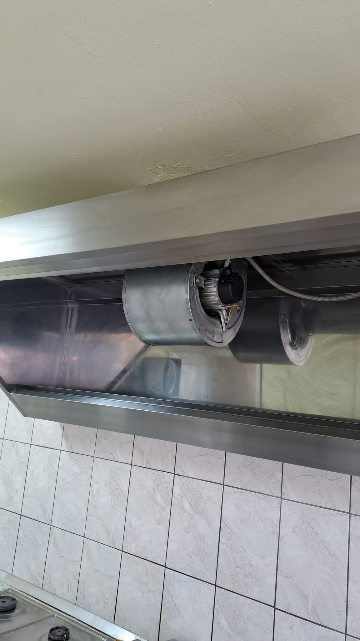 Hota profesionala inox HoReCa 1.60 m cu motor si regulator viteza – aproape noua - Imagine 2