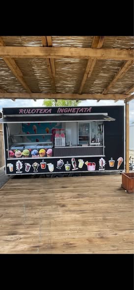 Rulota comerciala de inghețatà autorizatà dsv toate actele valabile