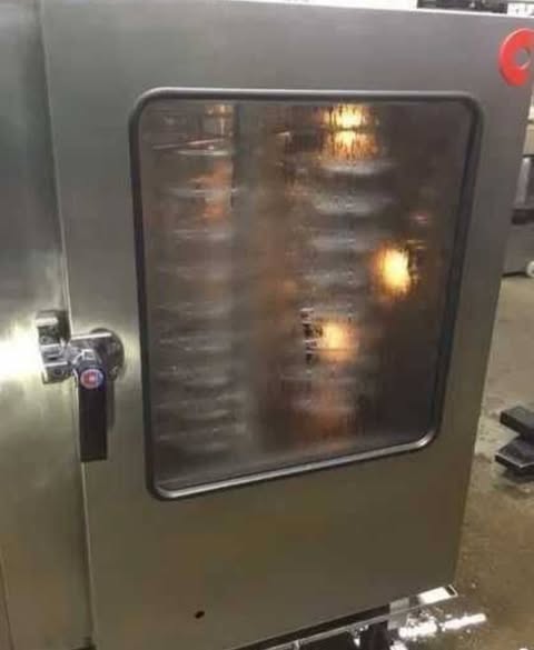 Cuptor convectie gastronomie cu carucior mobil pentru 60 GN farfurii sau retine Tip OD12 - Imagine 4