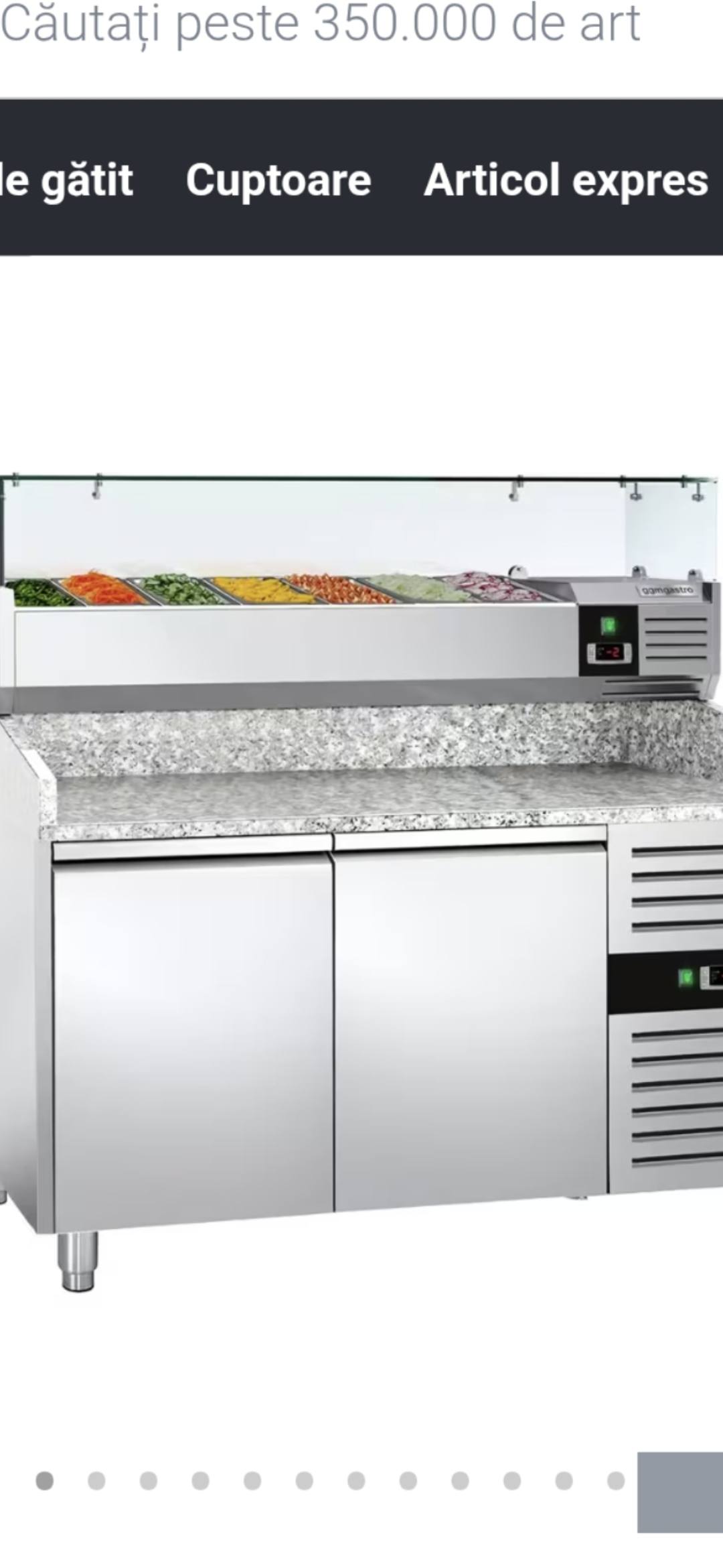 Masă frigorifică pentru preparare pizza ECO - Imagine 2