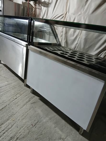 Mese reci si mese calde horeca inox – salad bar vitrina + mese lucru – diverse dimensiuni Timisoara - Imagine 2