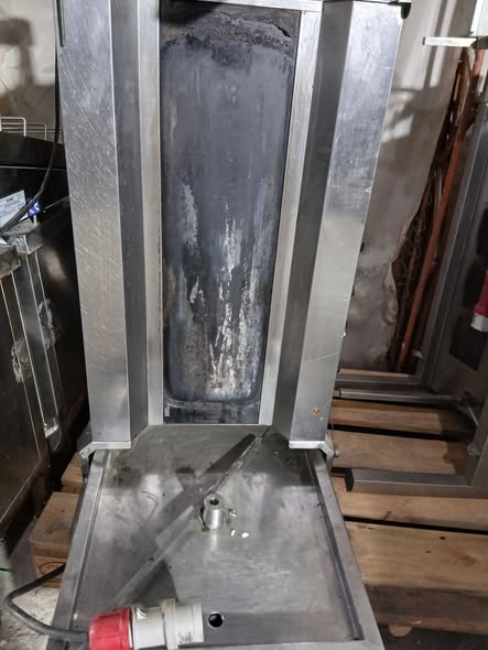 Aparat shaorma electric profesional horeca – rotisor kebab inox Timisoara - Imagine 2