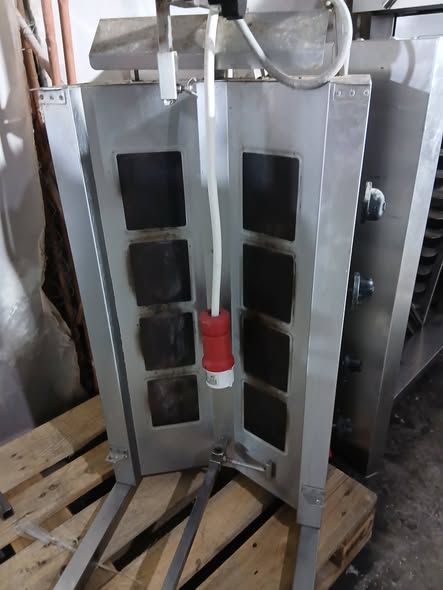 Aparat shaorma electric profesional horeca – rotisor kebab inox Timisoara - Imagine 3