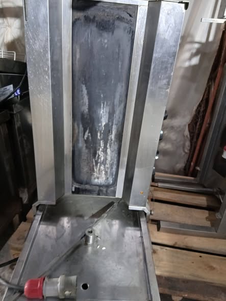 Aparat shaorma electric profesional horeca – rotisor kebab inox Timisoara - Imagine 4