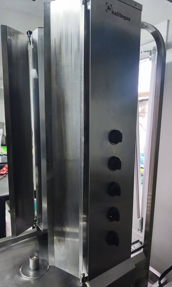 Aparat shaorma electric Kalitegaz 5 arzatoare – rotisor kebab profesional horeca Bucuresti - Imagine 3