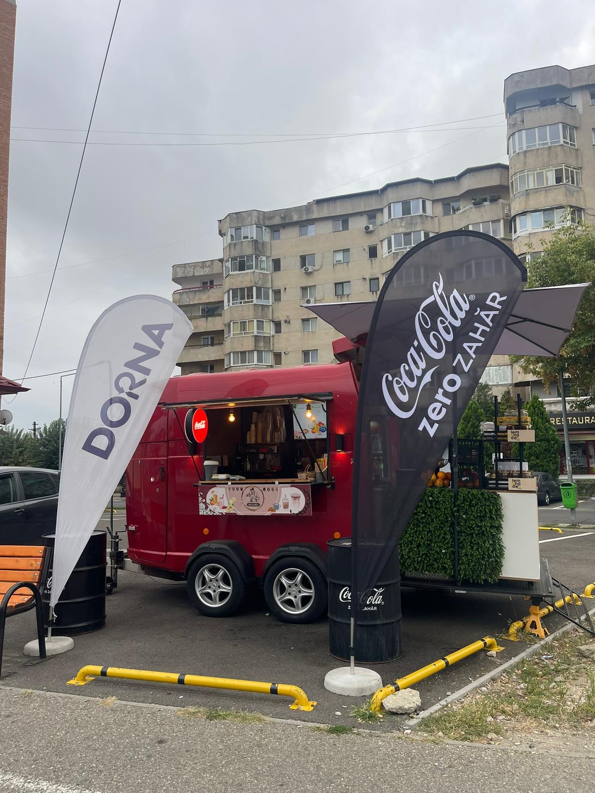 Remorcă Westfalia conversie rulotă bar / food trailer – ideal evenimente HoReCa - Imagine 3