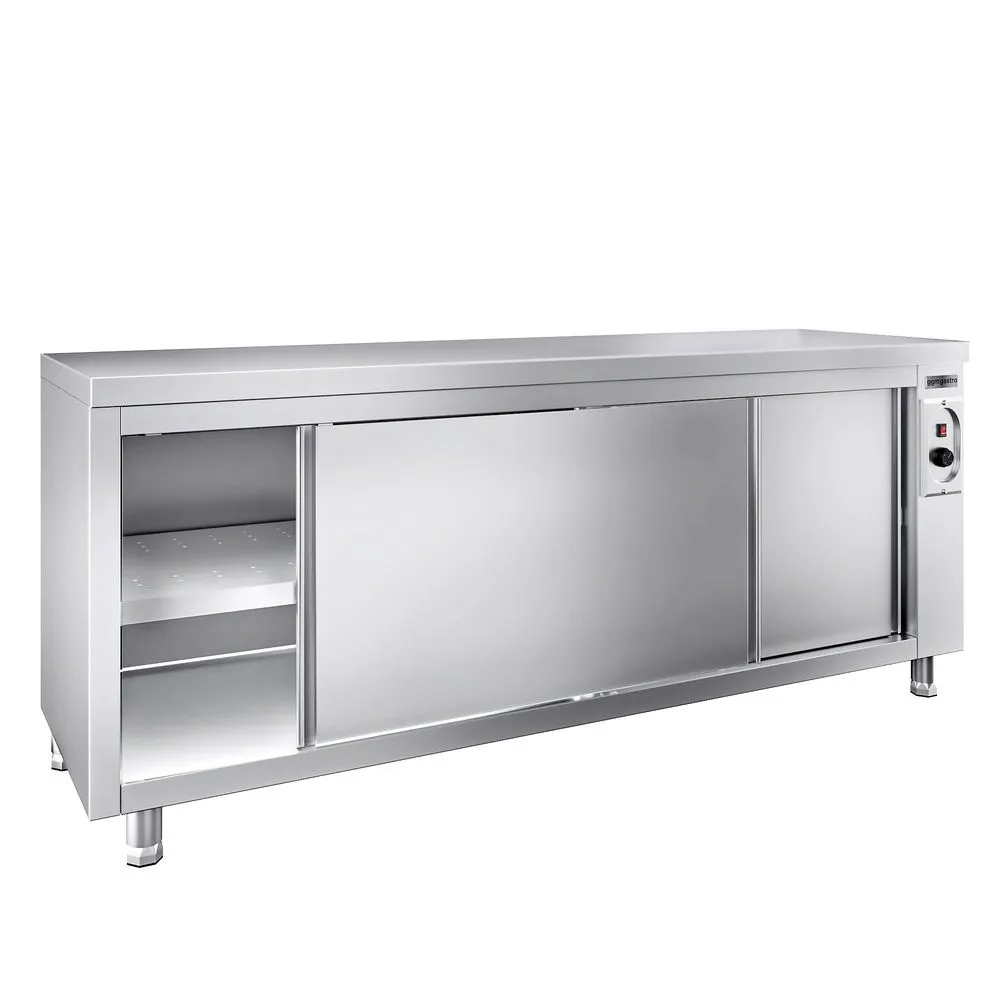  Vând Dulap cald HoReCa profesional inox – menținere temperatură preparate - Imagine 2