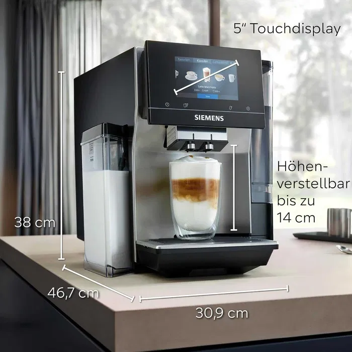 Espressor automat Siemens EQ700 TQ717D03 – cafea boabe – touch – 19 bar – NOU – Garantie