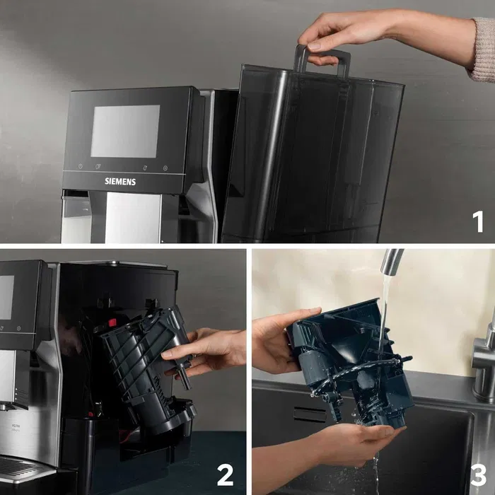 Espressor automat Siemens EQ700 TQ717D03 – cafea boabe – touch – 19 bar – NOU – Garantie - Imagine 3