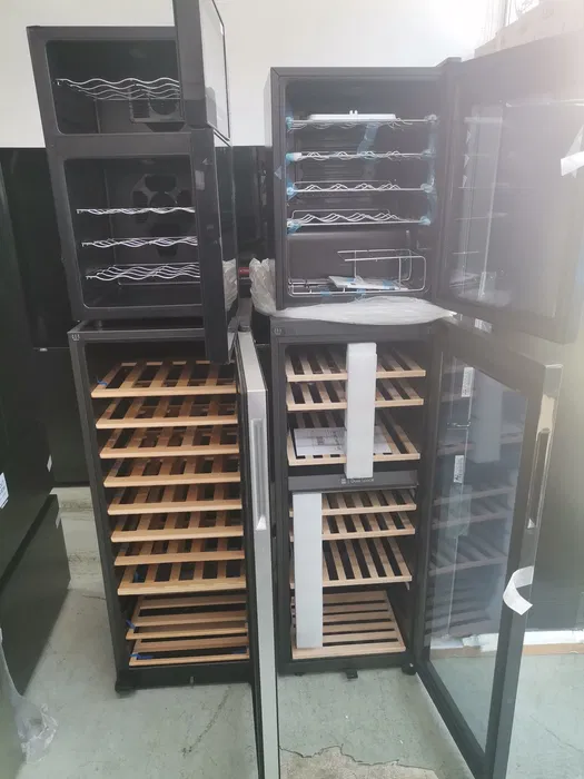 Vitrine vin 24–50 sticle – 1 sau 2 zone temperatura – NOU – Garantie – Import Germania - Imagine 3