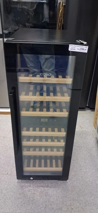 Vitrina vin Caso 38 sticle slim – 2 zone temperatura – smart – A++ – Garantie