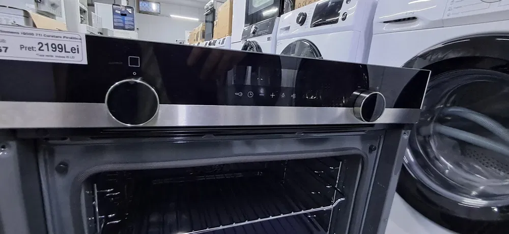 Cuptor electric Siemens 71L – curatare pirolitica – NEGRU – NOU – Garantie – Import Germania - Imagine 3