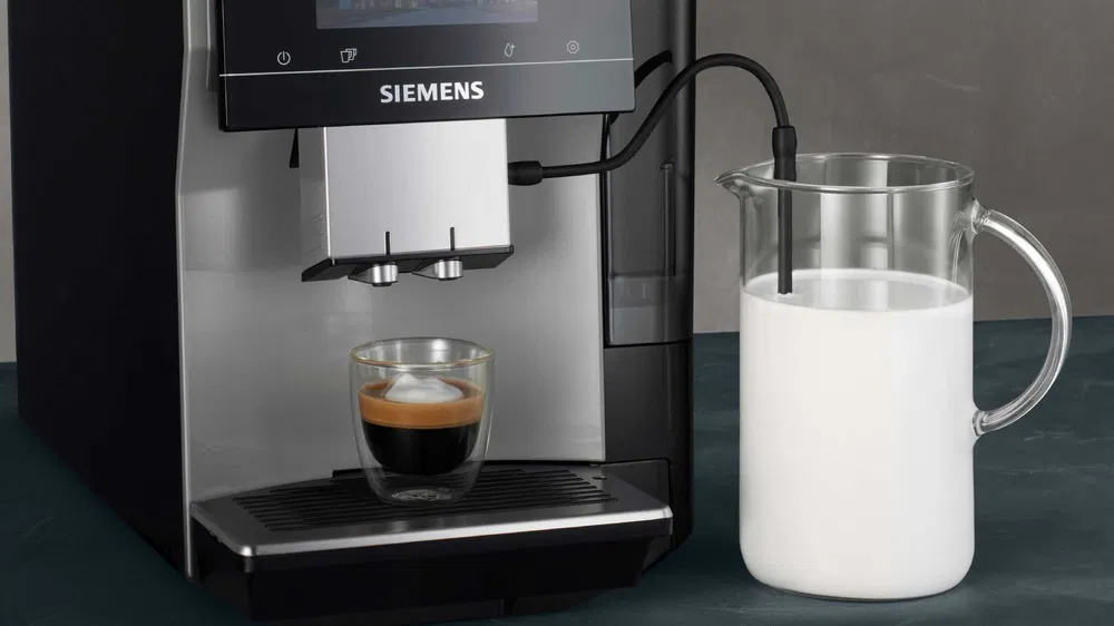 Espressor automat Siemens EQ700 TP715D47 – 19 bari – ecran touch – NOU – Garantie – Import Germania - Imagine 2