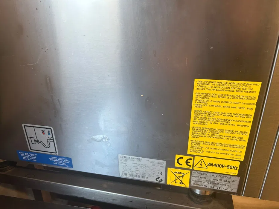 Cuptor profesional Mas-Baga 6 tavi GN – 380V – horeca – stare foarte buna - Imagine 3