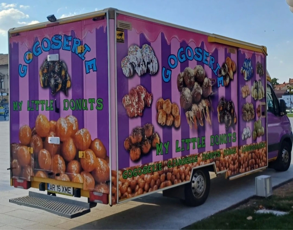 Foodtruck IVECO Gogoșerie – afacere la cheie – complet utilat horeca