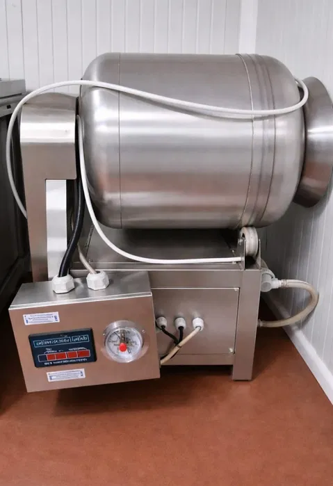 Tumbler carne 150L profesional malaxor marinat fragezire carne HoReCa - Imagine 2