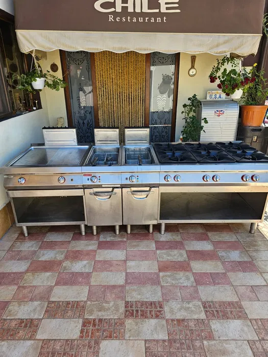 Linie gatit profesionala Angelo Po gaz aragaz friteuza fry top HoReCa inox