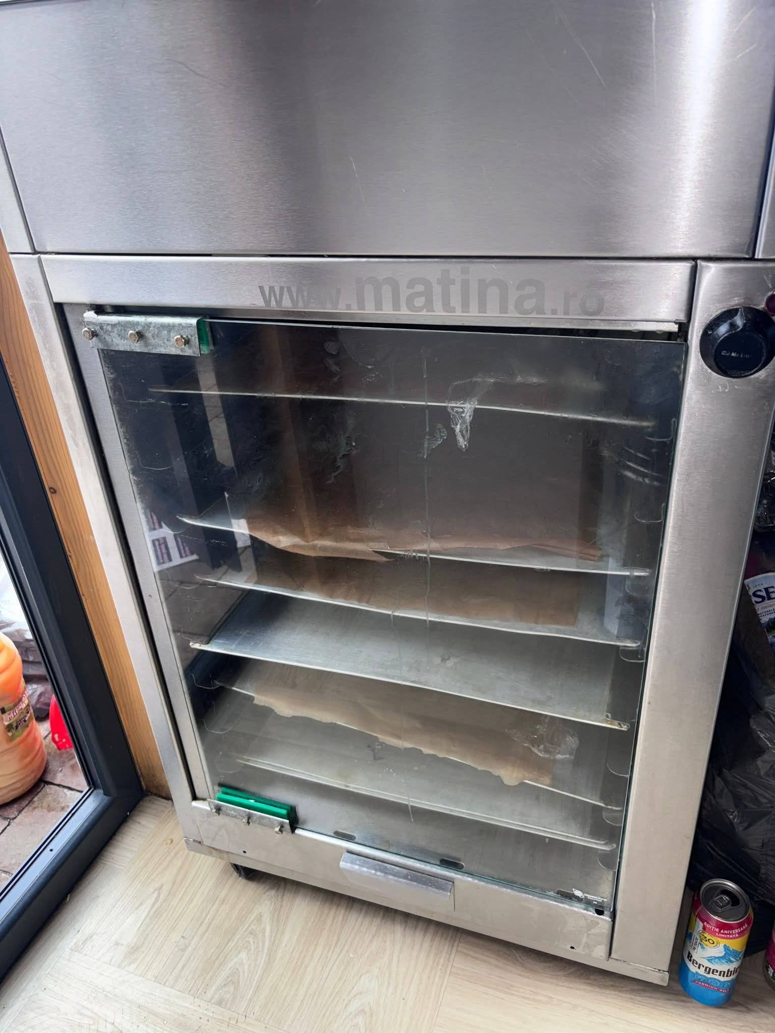 Cuptor patiserie profesional inox cu usa sticla – cuptor electric HoReCa