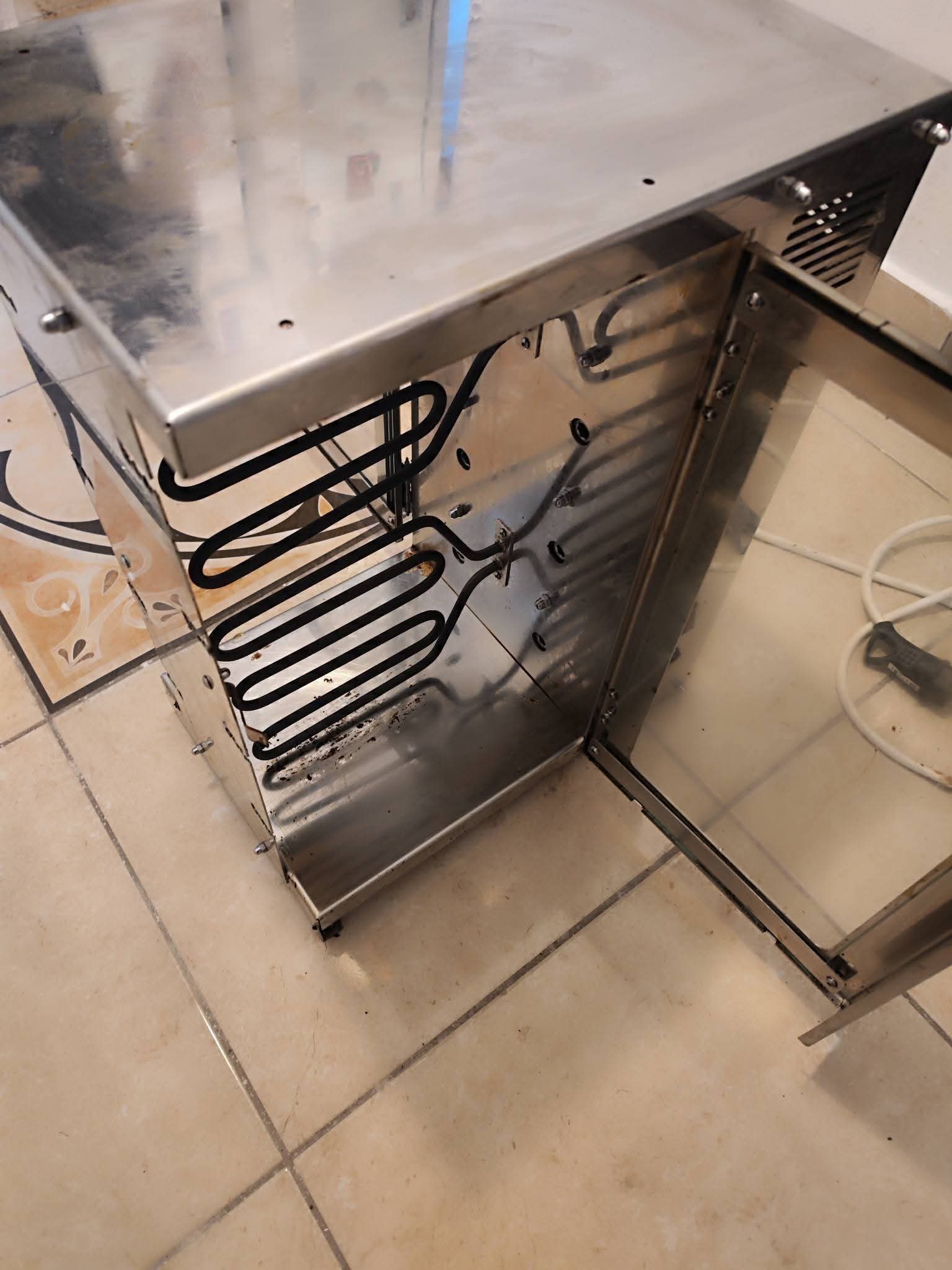 Vitrina calda inox compacta – mentinere la cald HoReCa, echipament profesional