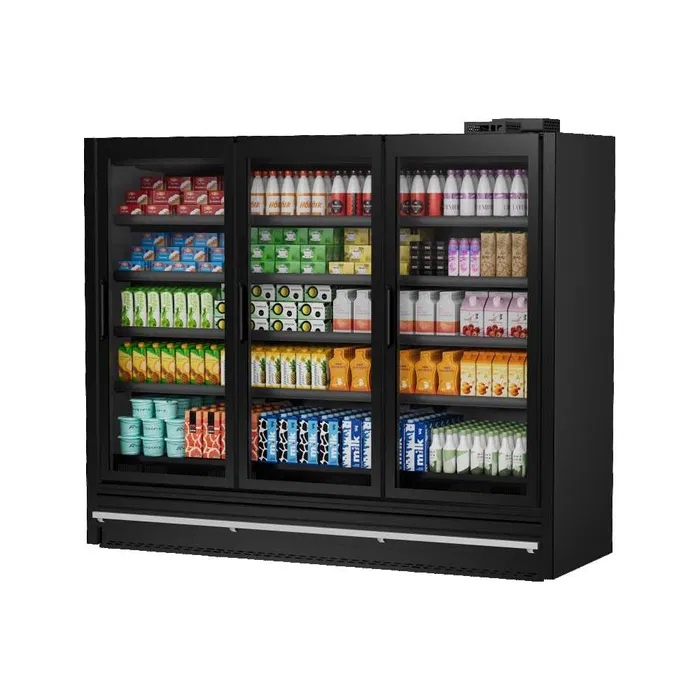 Congelator supermarket Palermo Lite NOU | Vitrina congelare profesionala -18/-22°C | Usi sticla | Motor extern