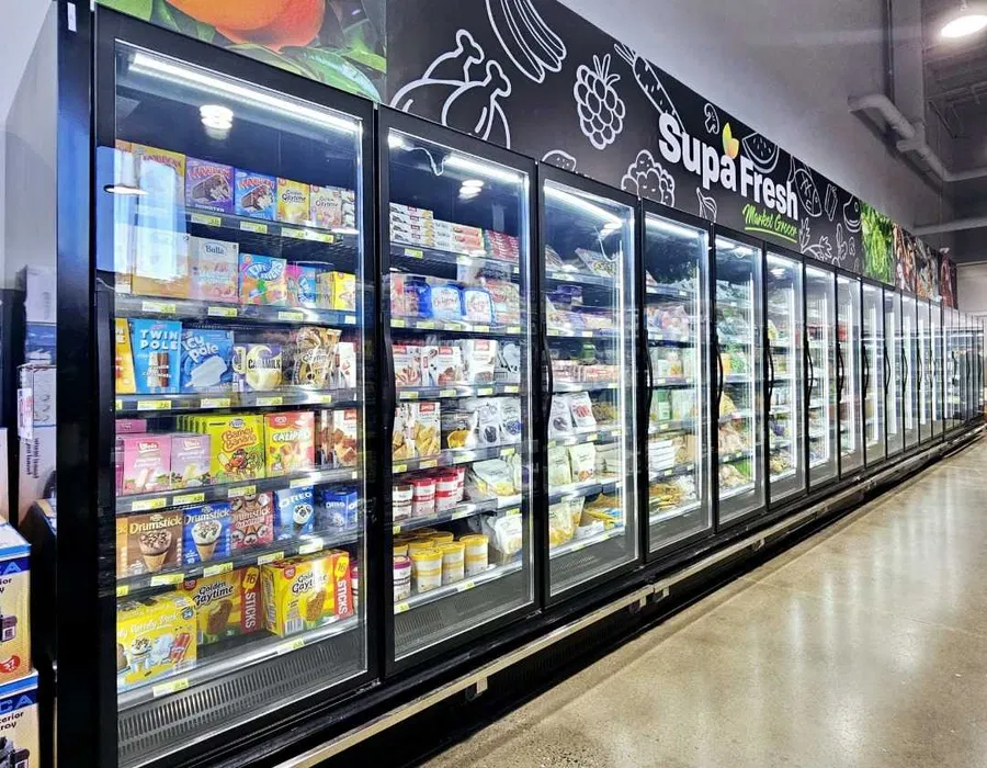 Congelator supermarket Palermo Lite NOU | Vitrina congelare profesionala -18/-22°C | Usi sticla | Motor extern - Imagine 3