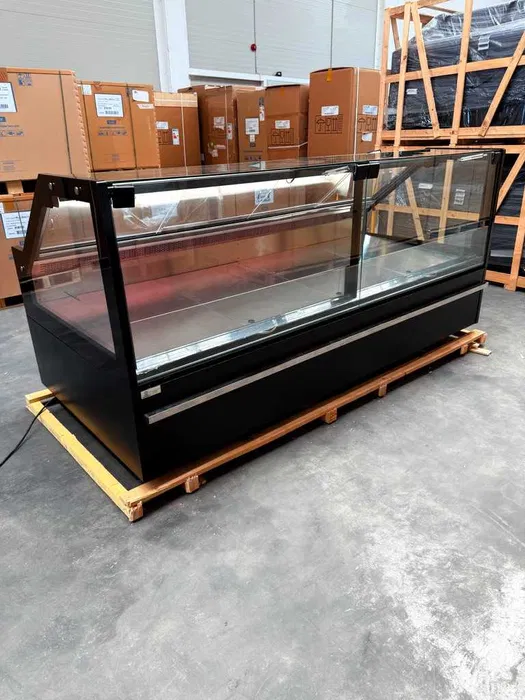 Vitrina frigorifica orizontala Modena Lite FULL INOX 382 cm NOUA | +4°C | Vitrina carne, mezeluri, lactate HoReCa - Imagine 2