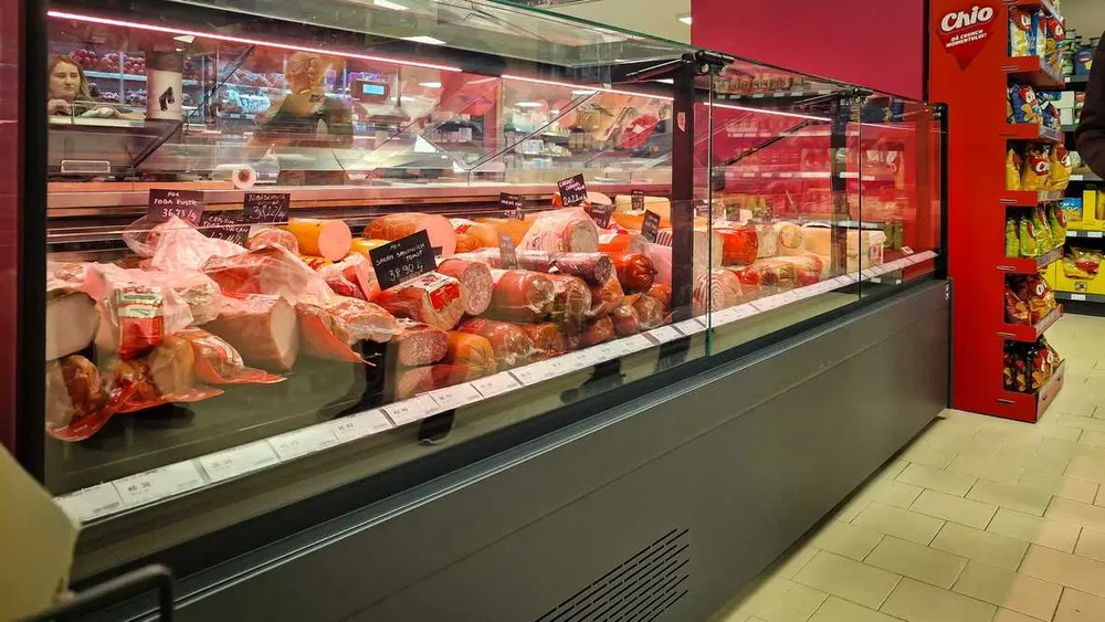 Vitrina frigorifica orizontala profesionala supermarket NOUA | Vitrina carne, mezeluri, lactate HoReCa - Imagine 3
