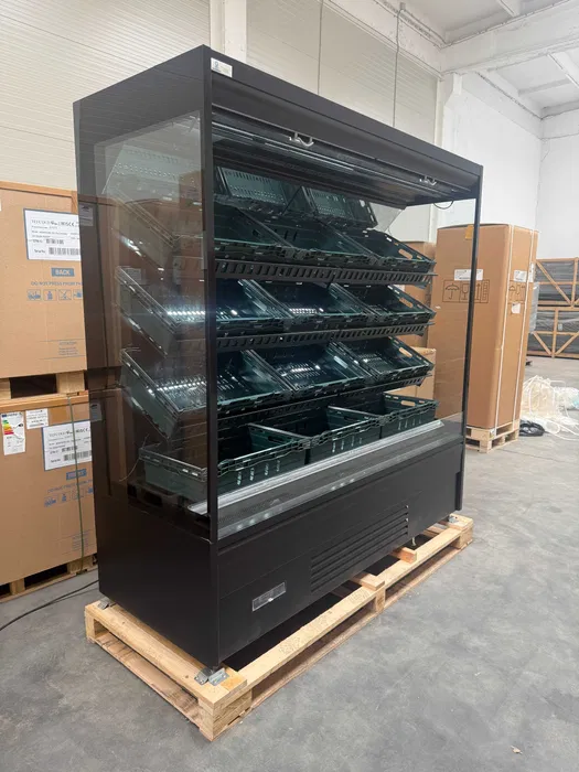 Vitrina frigorifica legume fructe KIEL NOUA | +2 +8°C | 132 cm | Vitrina verticala supermarket - Imagine 2