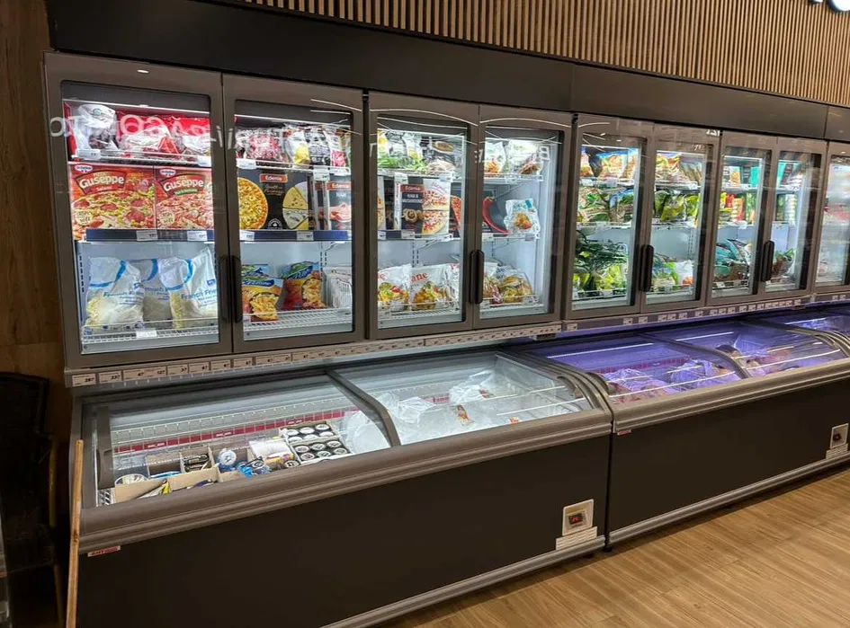 Dulap + lada frigorifica AHT Austria 2.10m | Refrigerare si congelare | Vitrina supermarket profesionala - Imagine 2