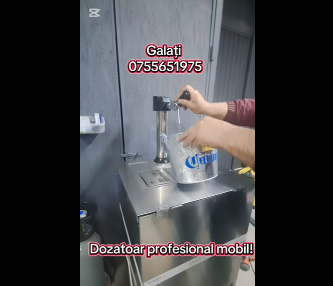 Dozator bere profesional mobil – ideal evenimente / HoReCa | Galati