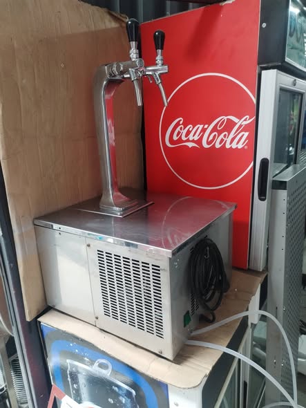 Dozator bere profesional inox cu 2 robineti – ideal HoReCa / evenimente | Galati