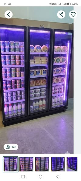 Vitrina frigorifica verticala NOI cu LED – 165x60x200 | HoReCa premium | Galati