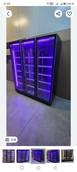 Vitrina frigorifica verticala NOI cu LED – 165x60x200 | HoReCa premium | Galati - Imagine 2