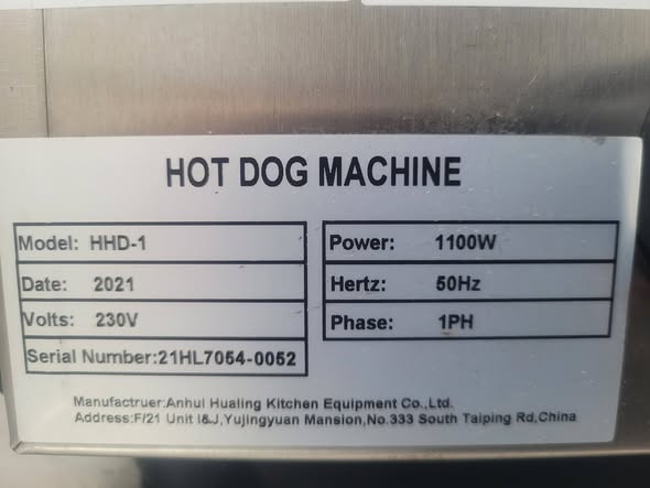 Aparat hot dog profesional 4 tepuse + incalzitor chifle – 1100W | Intorsura Buzaului - Imagine 3