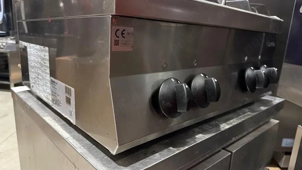 Aragaz profesional 4 focuri Mareno NOU – varianta banc HoReCa Italia - Imagine 2