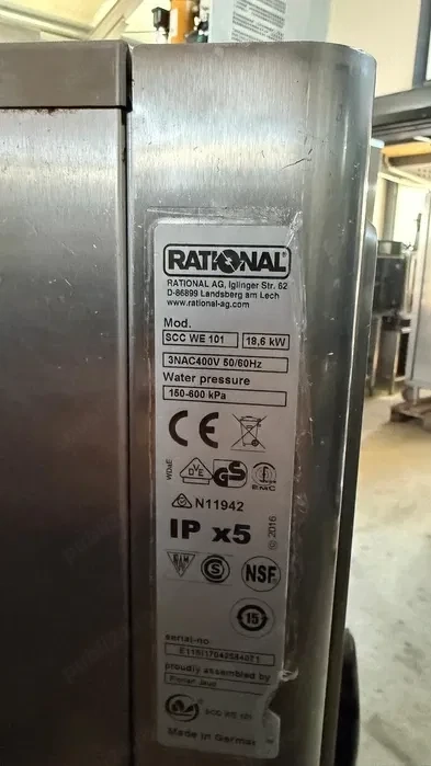 Cuptor gastronomic Rational SCC electric 10 GN – LED, Self Cooking Center - Imagine 2