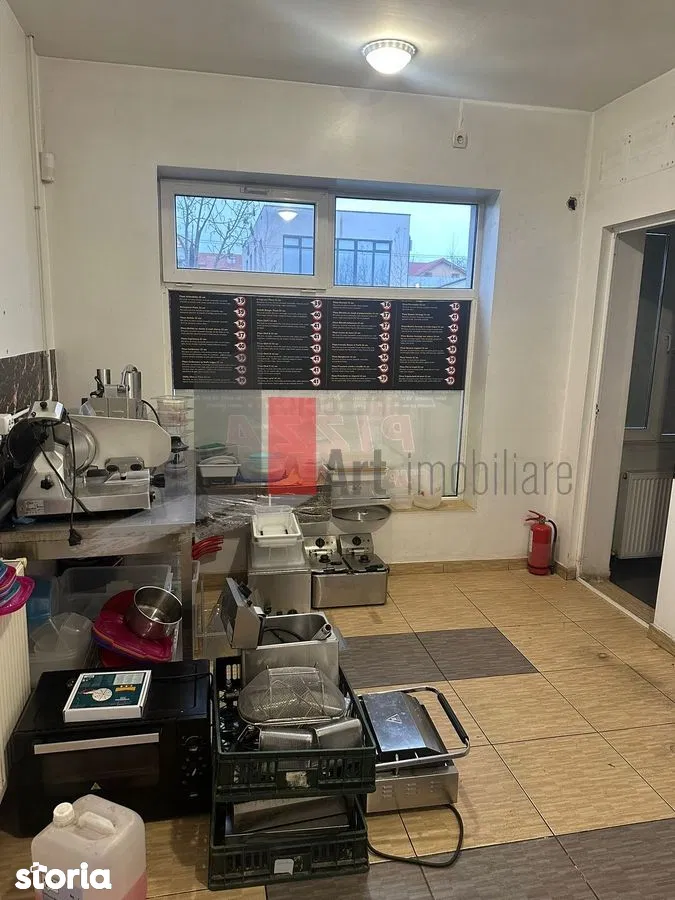 Inchiriere spatiu comercial Bucurestii Noi 61 mp – fast food utilat, vitrina stradala, trifazic - Imagine 2