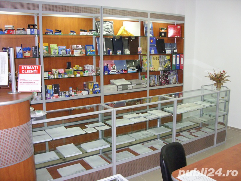 Mobilier HoReCa + vitrine prezentare – rafturi, dulapuri, birouri | Pret redus