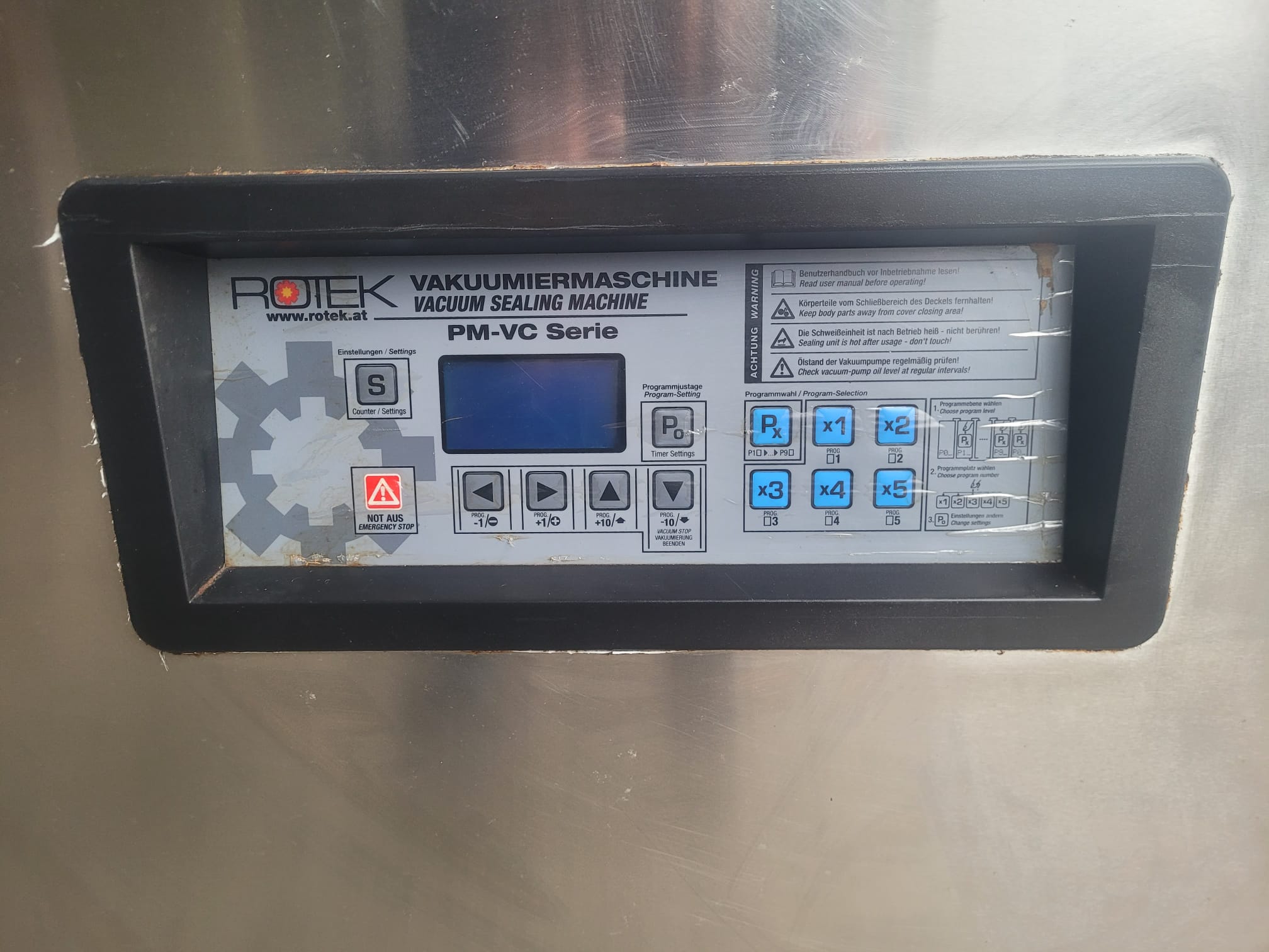 Aparat profesional de vidat Rotek PM-VC-600-UIG-2S – masina industriala ambalare in vid cu gaz inert - Imagine 4