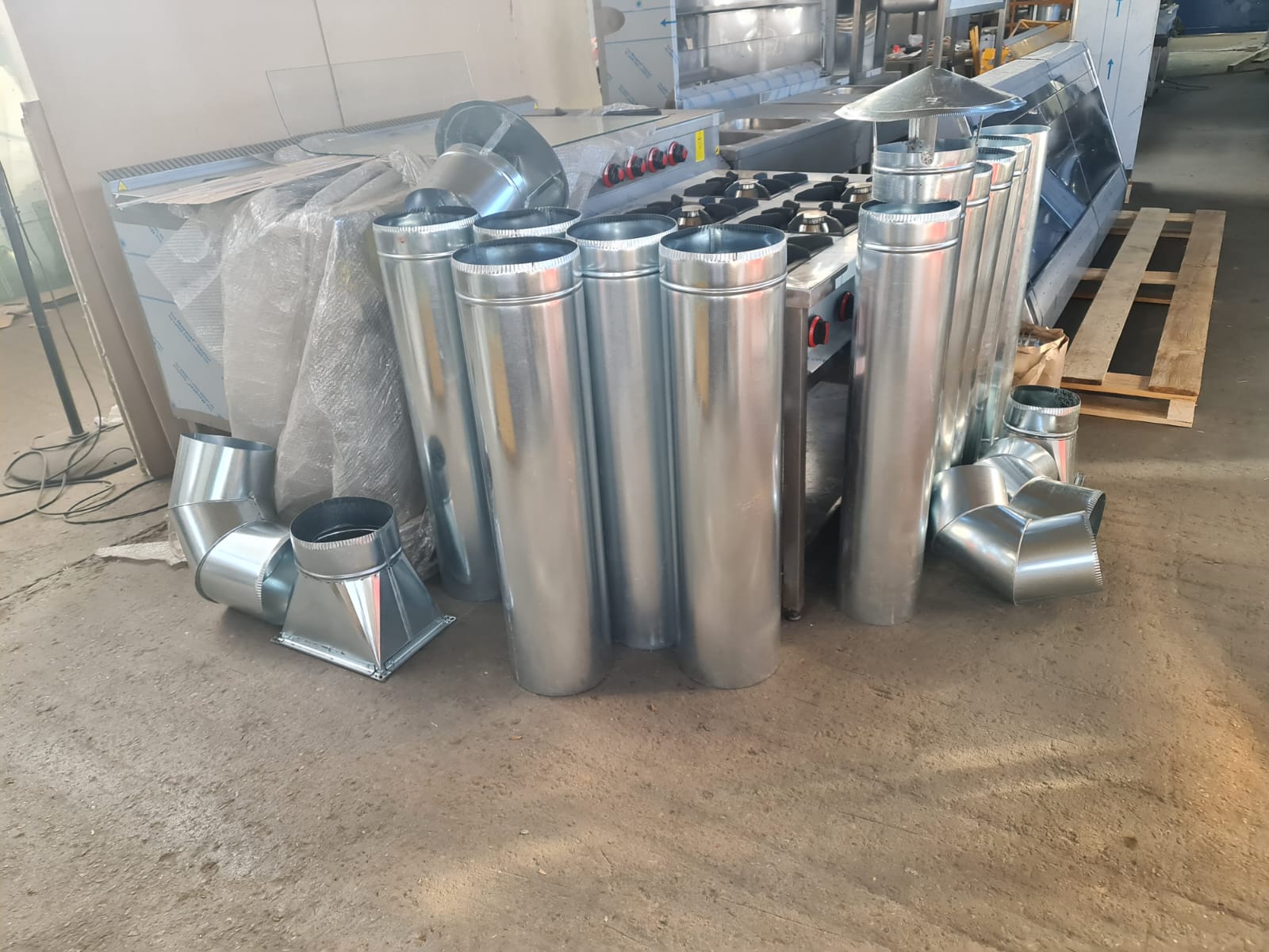 Tubulatura din Tabla Zincata (Galvanizata) – Executie la Comanda Diverse Diametre