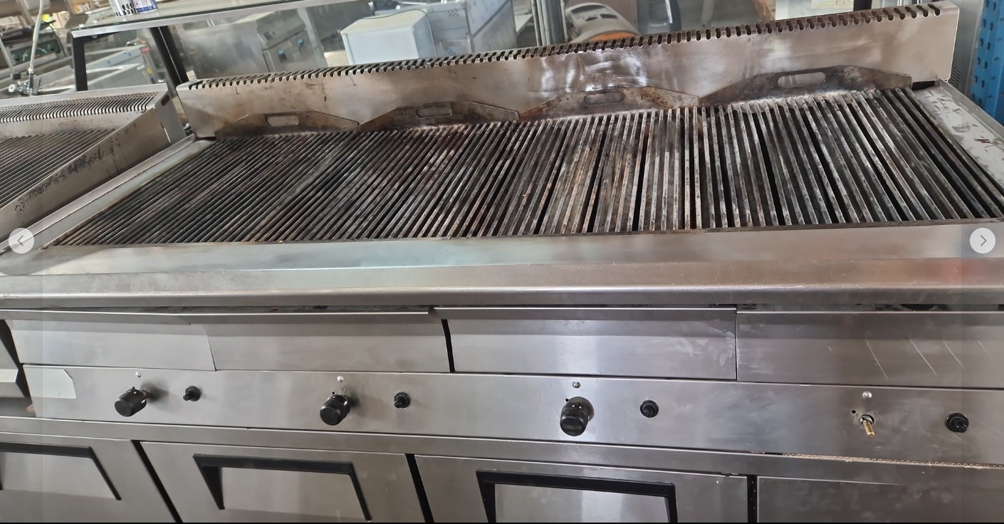Gratar Profesional pe Gaz de Banc – 1600x700 mm, SH, Capacitate Mare
