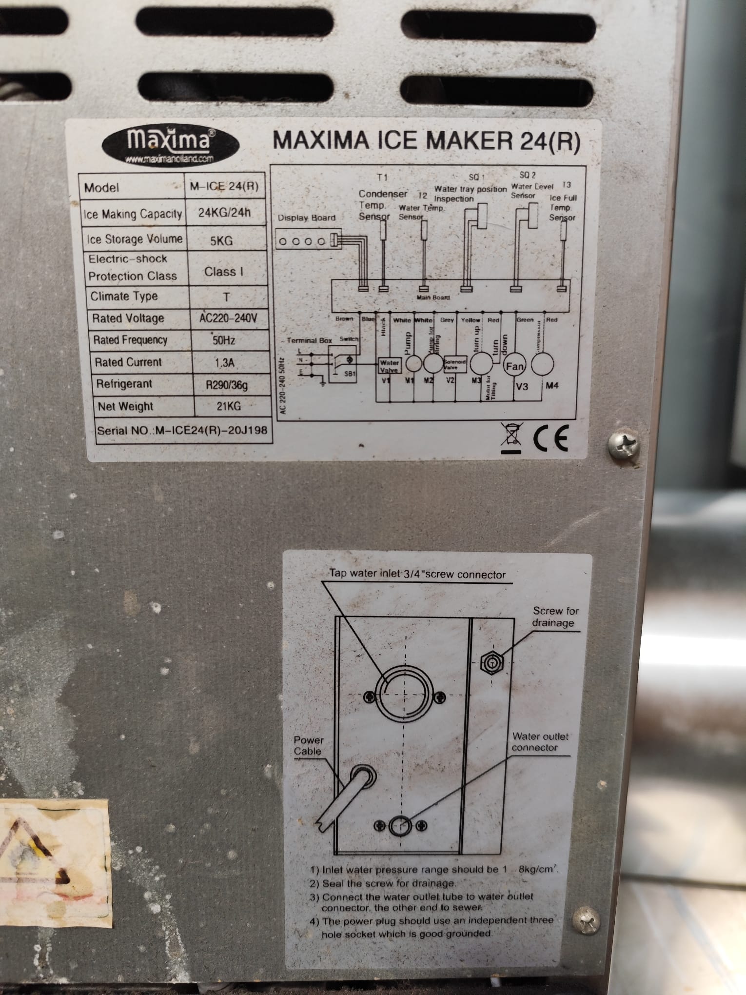 Masini Profesionale pentru Cuburi de Gheata – Noi si Second Hand | HoReCa - Imagine 2